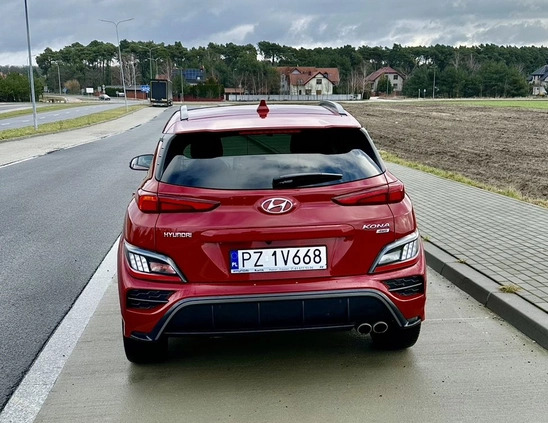 Hyundai Kona cena 135000 przebieg: 12000, rok produkcji 2022 z Mosina małe 704